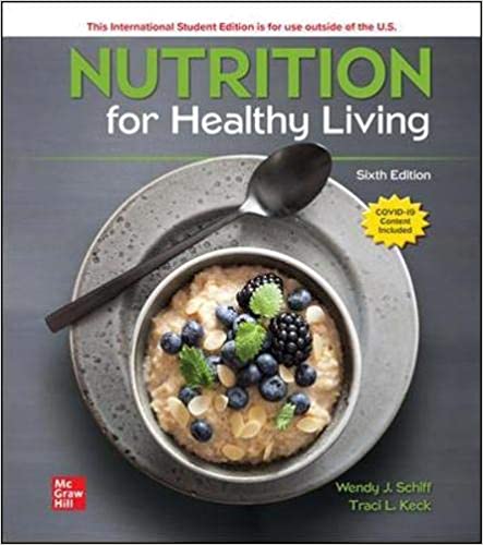 Nutrition For Healthy Living (6th Edition) - Orginal Pdf